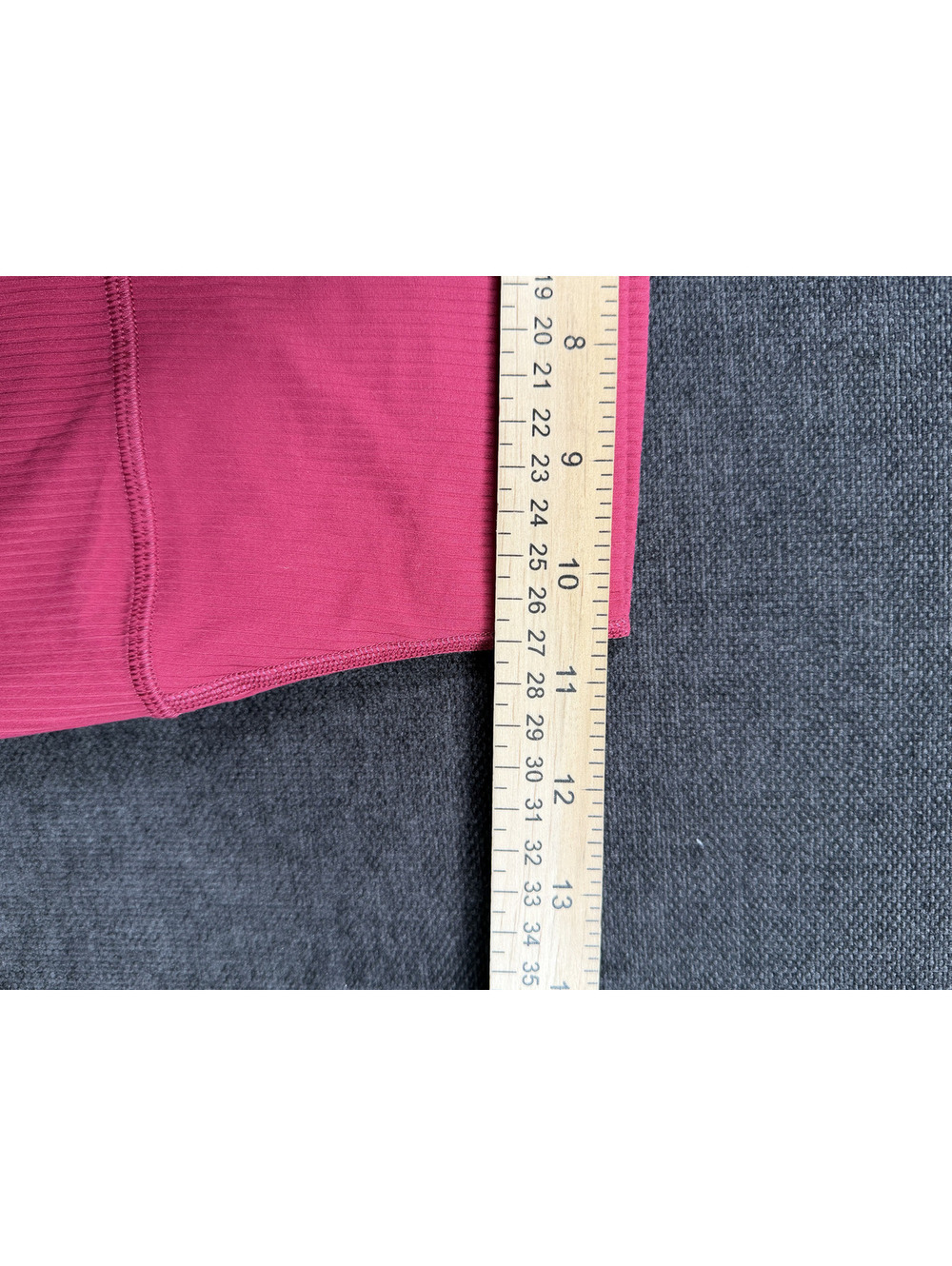 Lululemon Align Ribbed High-Rise Leggings Raspberry, Size 4 - Picture 4 of 6
